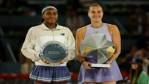 Hấp dẫn chung kết đơn nữ Madrid Open: Sabalenka bản lĩnh loạt tie-break, hạ đẹp Coco Gauff